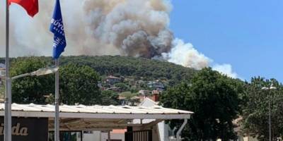 Heybeliada’daki yangın kontrol altına alındı