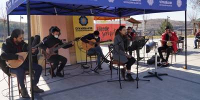 'Küçede Sanat Var' etkinliği Eğil sokaklarında