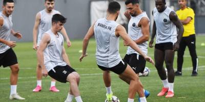 Manisa, Gençlerbirliği maçı için ilk antrenmanını yaptı