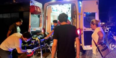 Kuşadası'nda trafik kazası: 1 ağır yaralı