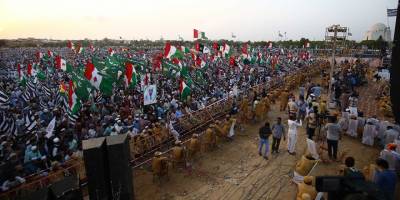 Pakistan’da hükümet karşıtı protesto