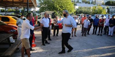 Bodrum Kaymakamı Bekir Yılmaz, Ankara'ya uğurlandı