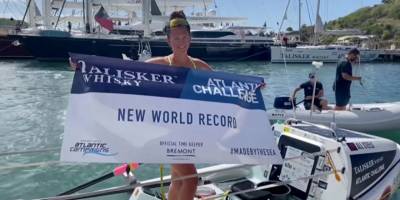 İngiliz kadından rekor: Atlantik Okyanusu'nu kürekle geçen en genç kadın oldu