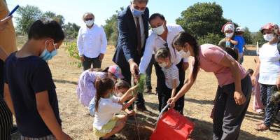 Muğla’da yangın mağduru çocuklar için "Geleceğimizi Yeşertiyoruz" projesi