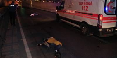 Yolun karşısına geçmek isterken otomobilin çarptığı yabancı uyruklu 2 kız kardeş öldü