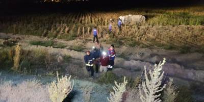 Kaçak mülteci taşıyan minibüs devrildi: 1 ölü, 15 yaralı