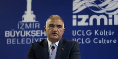 Kültür ve Turizm Bakanı Ersoy, Yerel Yönetimler Dünya Teşkilatı Kültür Zirvesi'nde konuştu