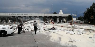 Meksika’da freni patlayan tır otoyol gişelerine çarptı: 3 ölü, 7 yaralı