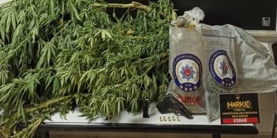 Manisa'da uyuşturucu operasyonlarında yakalanan 2 kişi tutuklandı