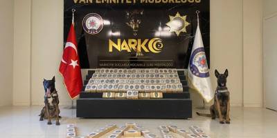 Van'da 115 kilo eroin ele geçirildi