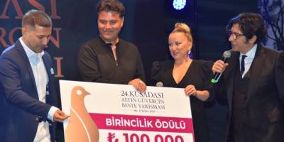 24. Kuşadası Altın Güvercin Beste Yarışması'nı "Sevgilim" isimli şarkı kazandı