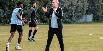 Altay, Göztepe müsabakası öncesi ilk çalışmasını yaptı