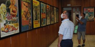 "Çukurova'dan Beyaz Perdeye Film Afişleri" sergisi