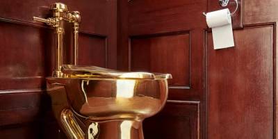 2 yıl önce Blenheim Sarayı'ndan çalınan 6 milyon dolarlık altın klozete dair bir iz bulunamadı