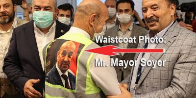 Başkan Soyer, 4. Fashion Prime ve Fashion Tech Fuarı'nda kendi reklamını kendi yaptı!