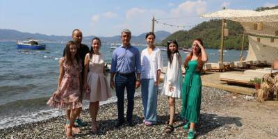 Rusya'dan gelen sosyal medya fenomenleri ve blog yazarları Marmaris'i gezdi