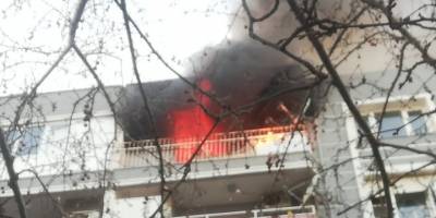 Bergama’da 4. katta çıkan yangın korkuttu