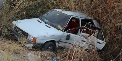 Manisa’da düğün dönüşü meydana gelen kazada 6 kişi yaralandı