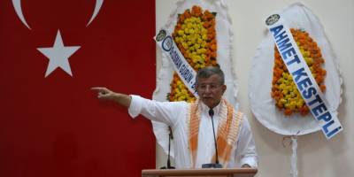 Davutoğlu, Muğla'da partisinin il kongresinde konuştu