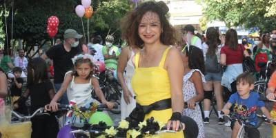 Muğla'da Muğla'da "Süslü Kadınlar Bisiklet Turu"nun 9'uncusu yapıldı