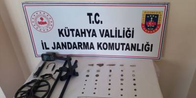 Kütahya'da tarihi eser kaçakçılığı yaptığı iddia edilen şüpheli yakalandı