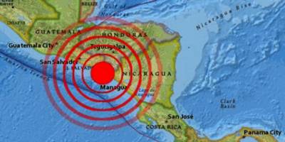 Nikaragu’da 6.5 şiddetinde deprem