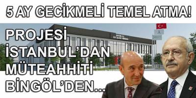 Kılıçdaroğlu 5 ay geciken süt işleme tesisinin temelini atmak için pazar günü İzmir'de...