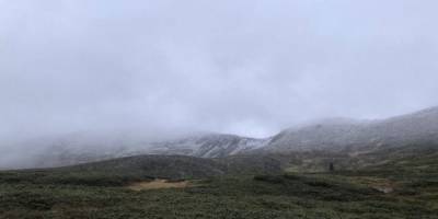 Uludağ'a kar yağdı