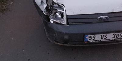 Tekirdağ'da feci kaza: 1 ölü, 2 yaralı