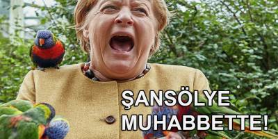 Görevini bırakmaya hazırlanan Almanya Başbakanı Merkel kuş parkını ziyaret etti