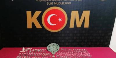 İzmir'de 661 adet tarihi eser ele geçirildi