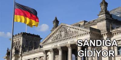 Almanya sandığa gidiyor