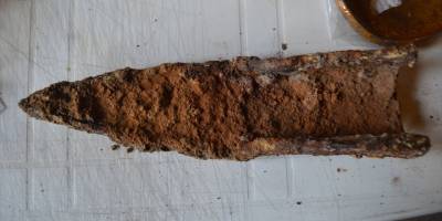 Amorium Antik Kenti'ndeki kazıda 800 yıllık demir saban bulundu