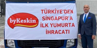 Türkiye'den Singapur'a yumurta ihracatı başladı