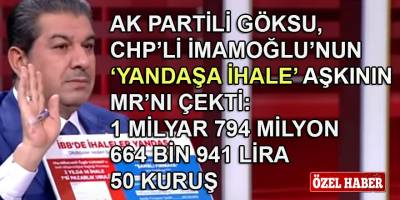 İmamoğlu'nun 'kuru gürültü' dediği 15 ihalenin toplamı: 1 MİLYAR 791 MİLYON 664 BİN 941 LİRA 50 KURUŞ