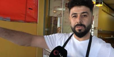 Hırsızlık yapmak için geldiği dükkanın ortasına tuvaletini yaptı