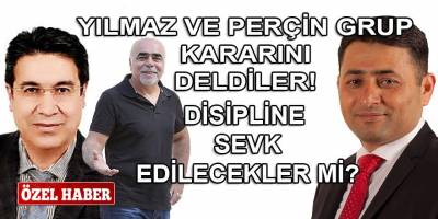CHP Menemen İlçe Başkanı Güney, Grup Kararını delen Meclis Üyeleri Yılmaz ve Perçin'i de disipline sevk edebilecek mi?