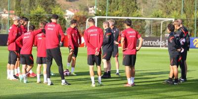 A Milli Futbol Takımı, Norveç maçı hazırlıkların başladı