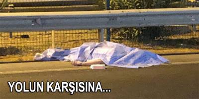 Yolun karşısına geçen turistlere otomobil çarptı:1 ölü, 1 yaralı