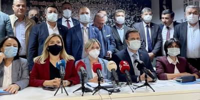 CHP Genel Sekreteri Böke, İzmir'de basın toplantısı düzenledi