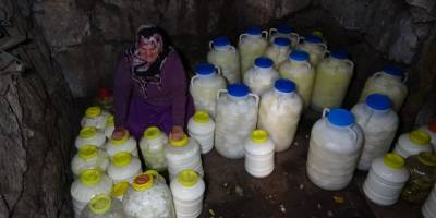 Muş'ta doğal buzdolabı geleneği