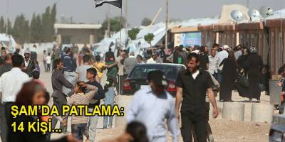 Şam'da patlama: 14 kişi hayatını kaybetti