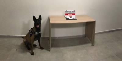 Kütahya'da bir otomobilin direksiyon bölümünün altında kokain ele geçirildi