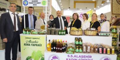 Alaşehir YÖREX Fuarında büyük ilgi görüyor