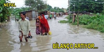 Nepal'i vuran sel ve heyelanda bilanço artıyor: 48 ölü