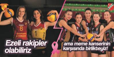 Göztepe ve Karşıyaka meme kanserine karşı bir araya geldi