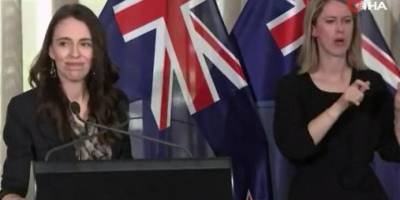 Yeni Zelanda Başbakanı Ardern basın toplantısında depreme yakalandı