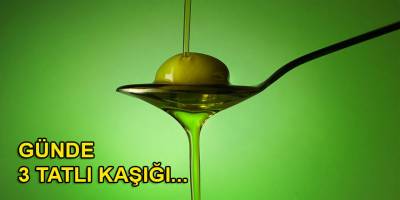 Günde 3 tatlı kaşığı zeytinyağı meme kanserinden koruyor