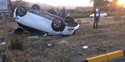 Muğla'da iki otomobilin çarpışması sonucu 7 kişi yaralandı