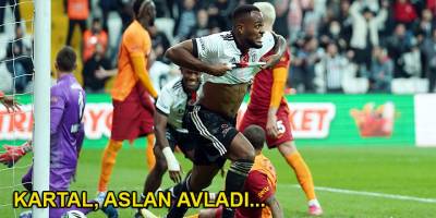 Beşiktaş: 2 - Galatasaray: 1